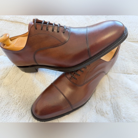 NEW! $1,250 Church’s Burnished Antiqued Brown Cap-toe Oxford Dress Shoes 11.5 main image 11